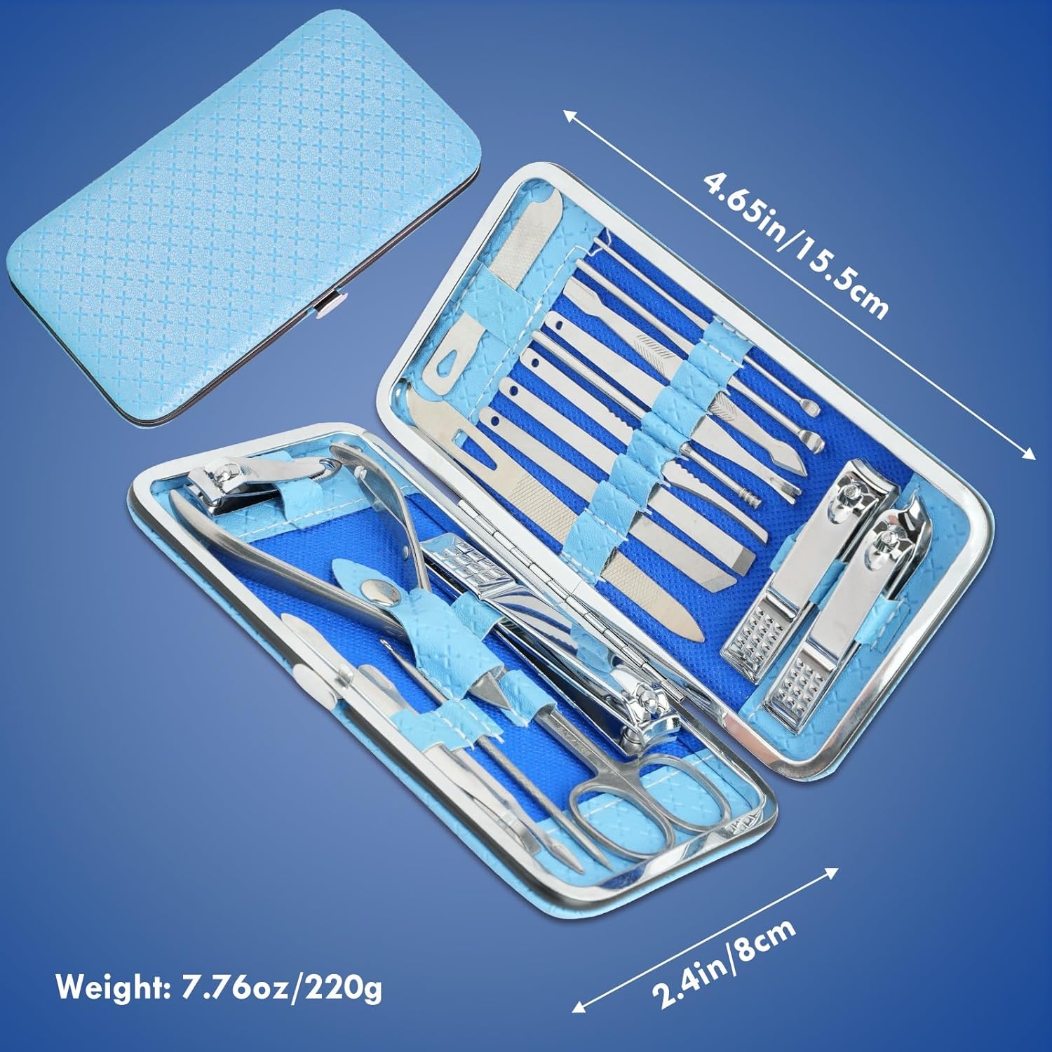 Professional 19-in-1 Manicure & Pedicure Kit